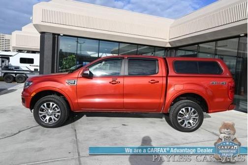 2023 Ford Ranger LARIAT/4X4/CREW CAB/POWER&HEATED SEATS/LANE WATCH&