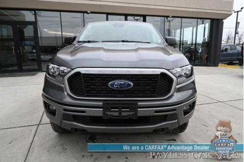 Carbonized Gray Metallic 2023 Ford Ranger XLT/4X4/CREW CAB/AUTO START/PREMIUM SEATS/LANE ASS