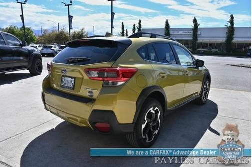Plasma Yellow Pearl 2021 Subaru Crosstrek Limited