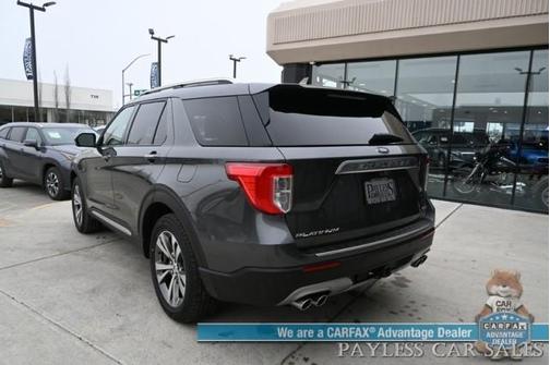 Gray 2020 Ford Explorer Platinum