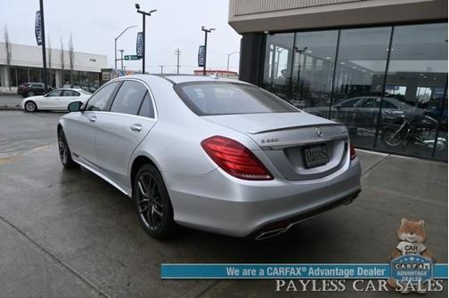 Iridium Silver Metallic 2015 Mercedes-Benz S-Class S 550 4MATIC