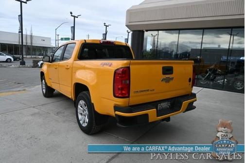 Wheatland Yellow 2018 Chevrolet Colorado LT