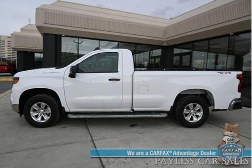 White 2024 Chevrolet Silverado 1500 WT