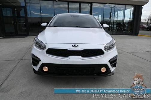 Snow White Pearl 2021 Kia Forte LXS/AUTOMATIC/AUTO START/LANE DEPARTURE&FORWARD CO