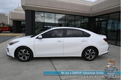 Snow White Pearl 2021 Kia Forte LXS/AUTOMATIC/AUTO START/LANE DEPARTURE&FORWARD CO