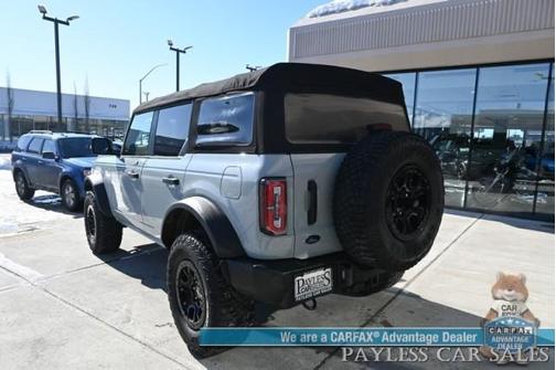 Gray 2022 Ford Bronco Wildtrak