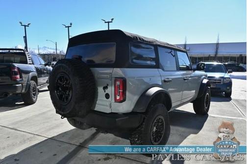 Gray 2022 Ford Bronco Wildtrak