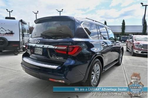 2021 INFINITI QX80 LUXE/4X4/AUTO START/POWER&HEATED SEATS/HEATED STEE