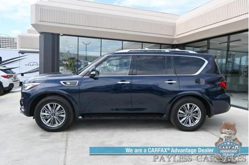 2021 INFINITI QX80 LUXE/4X4/AUTO START/POWER&HEATED SEATS/HEATED STEE
