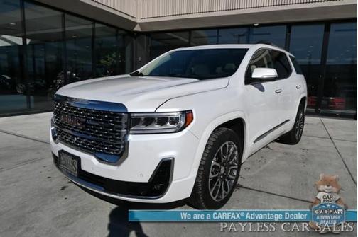 White 2020 GMC Acadia Denali