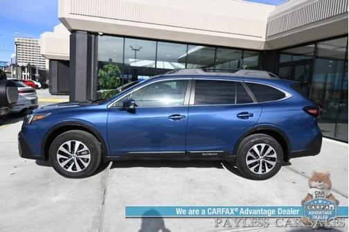Abyss Blue Pearl 2020 Subaru Outback Premium