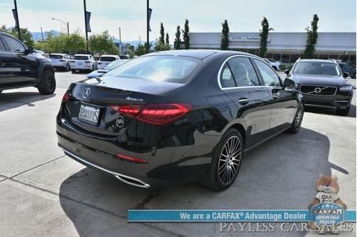 Obsidian Black Metallic 2024 Mercedes-Benz C-Class C 300 4MATIC
