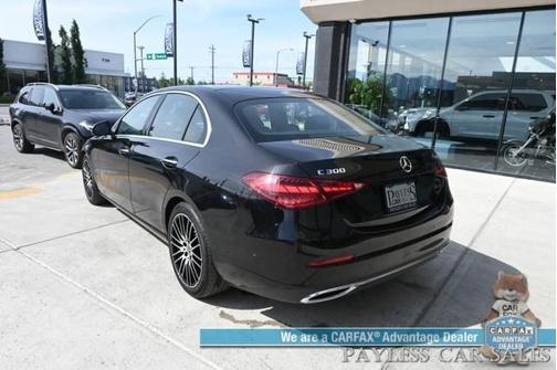 Obsidian Black Metallic 2024 Mercedes-Benz C-Class C 300 4MATIC