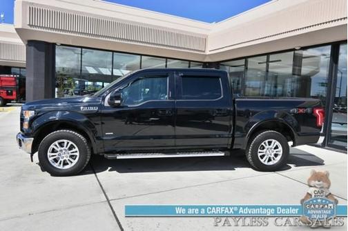 2017 Ford F-150 LARIAT/4X4/CREW CAB/SPORT APPEARANCE PKG/HEATED&CO