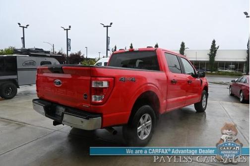 2022 Ford F-150 XL/4X4/CREW CAB/3.5L ECOBOOST/CHROME APPEARANCE PK