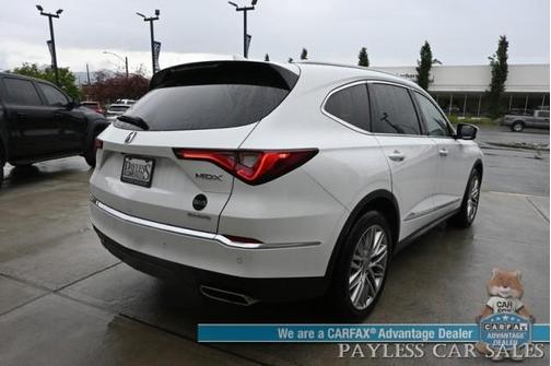 Platinum White Pearl 2022 Acura MDX Advance