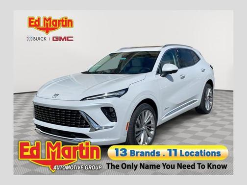 Iridescent White Tricoat 2026 Buick Envision Avenir