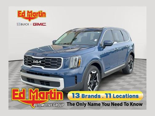 Midnight Lake Blue 2024 Kia Telluride S