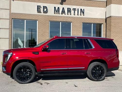 Volcanic Red Tintcoat 2025 GMC Yukon Elevation