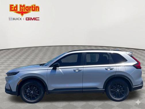 Solar Silver Metallic 2026 Honda CR-V Hybrid Sport-L