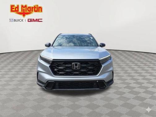 Solar Silver Metallic 2026 Honda CR-V Hybrid Sport-L
