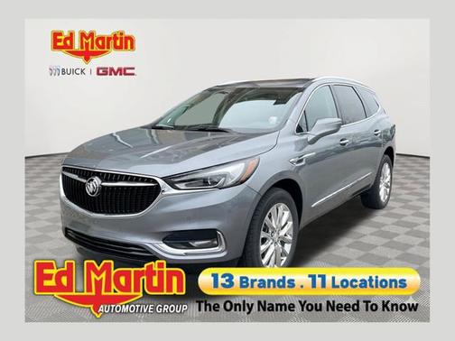 Satin Steel Metallic 2021 Buick Enclave Premium