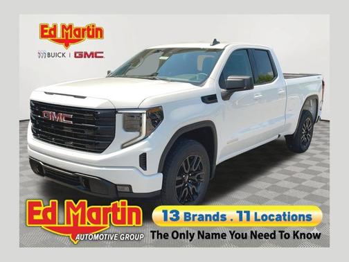 Summit White 2023 GMC Sierra 1500 Elevation