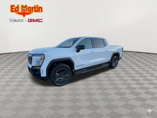 Summit White 2026 GMC Sierra EV Extended Range Elevation