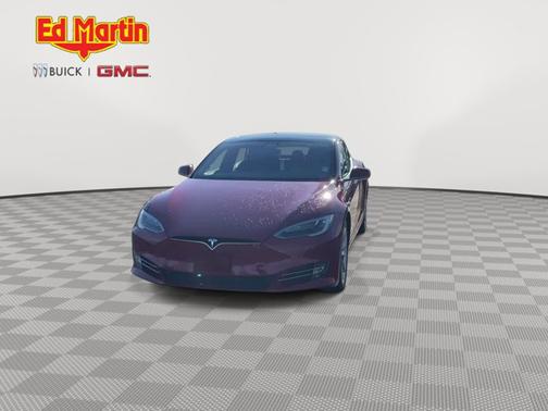 Red Multi-Coat 2017 Tesla Model S 75D