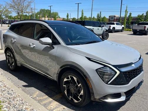 Wolf Gray 2023 Kia Sportage SX-Prestige
