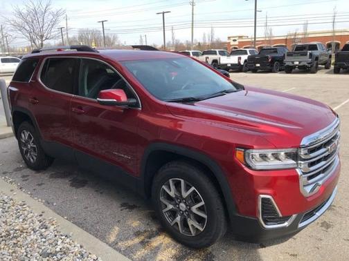 Volcanic Red Tintcoat 2023 GMC Acadia SLE