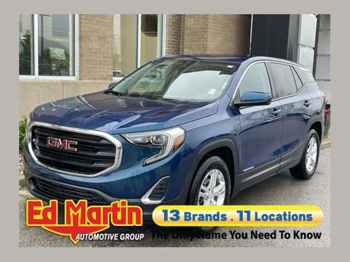Blue Emerald Metallic 2020 GMC Terrain SLE
