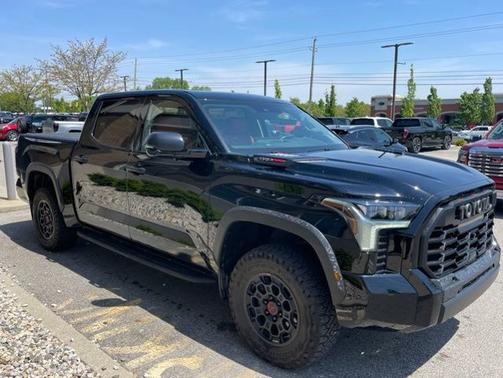 Midnight Black Metallic 2022 Toyota Tundra TRD Pro Hybrid