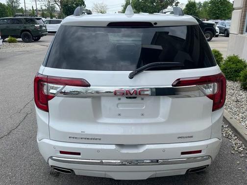 White Frost Tricoat 2021 GMC Acadia Denali