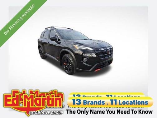 Super Black 2025 Nissan Rogue Rock Creek