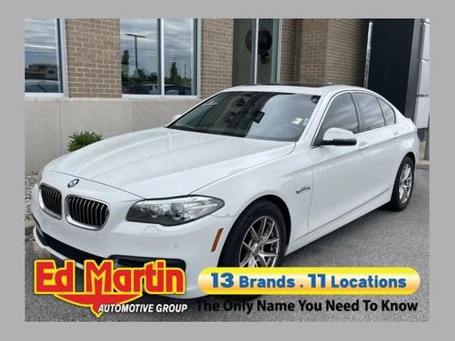 Alpine White 2015 BMW 528 i xDrive