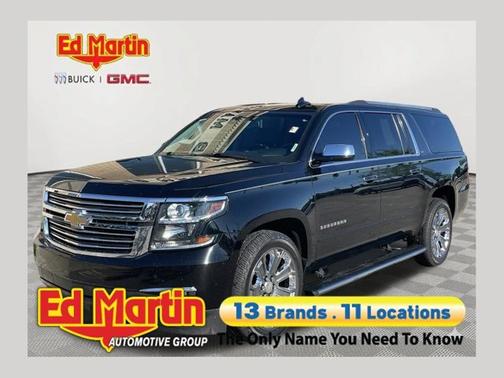 Black 2015 Chevrolet Suburban 1500 LTZ