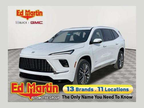 Iridescent White Tricoat 2026 Buick Enclave Avenir