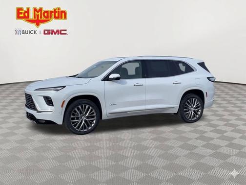 Iridescent White Tricoat 2026 Buick Enclave Avenir