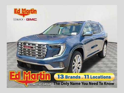 Downpour Metallic 2026 GMC Acadia Denali