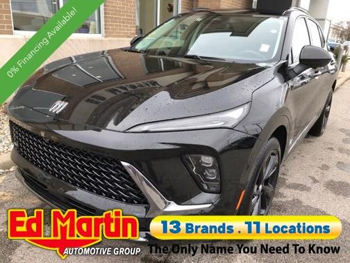 Ebony Twilight Metallic 2025 Buick Envision Sport Touring