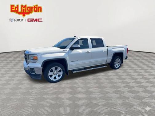 White Diamond Pearl 2014 GMC Sierra 1500 SLE