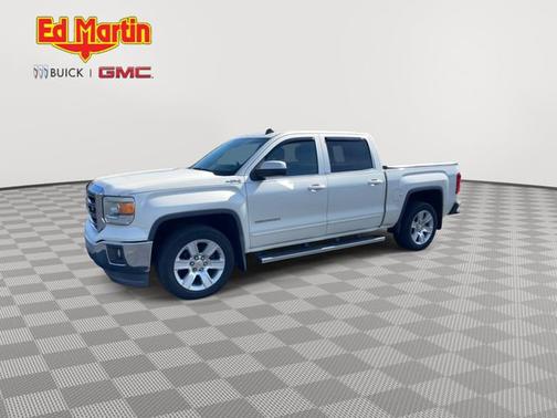 White Diamond Pearl 2014 GMC Sierra 1500 SLE