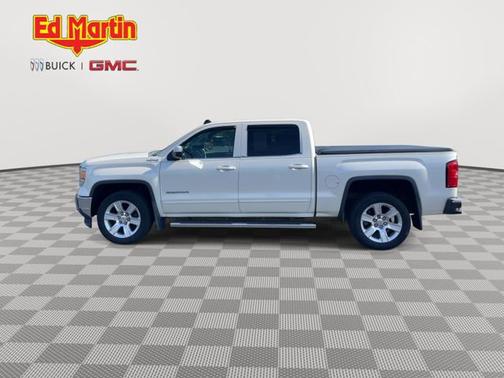 White Diamond Pearl 2014 GMC Sierra 1500 SLE