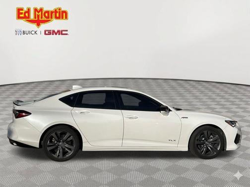 Platinum White Pearl 2023 Acura TLX A-Spec