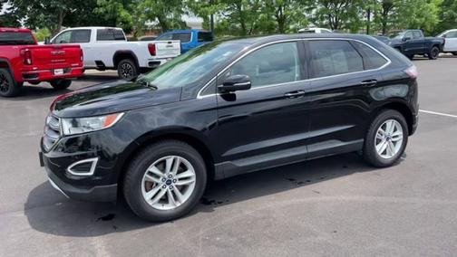 Shadow Black 2017 Ford Edge SEL