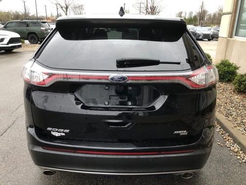 Shadow Black 2017 Ford Edge SEL