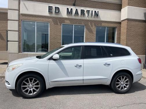 Summit White 2016 Buick Enclave Leather