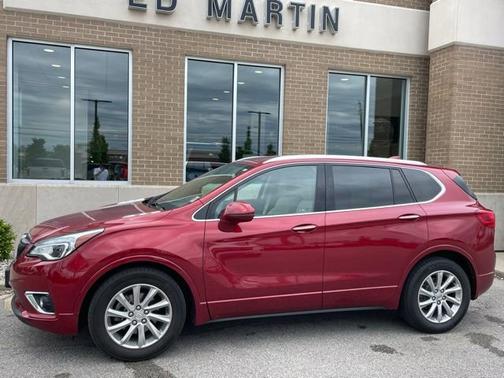Chili Red Metallic 2019 Buick Envision Essence