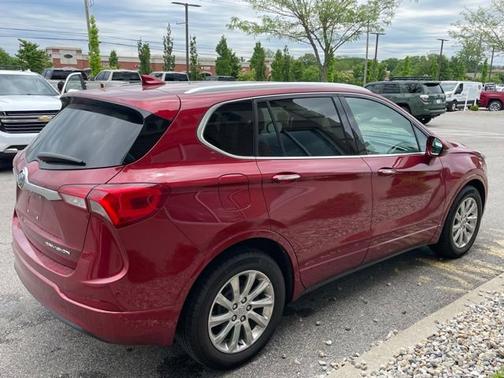 Chili Red Metallic 2019 Buick Envision Essence